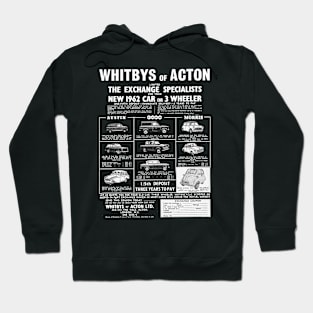 1962 BRITISH CAR DEALER ADVERT Hoodie